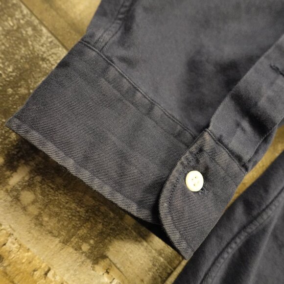 Polo Ralph Lauren Blaire Button Down Shirt Men’s XXL Navy Cotton Classic Fit - Picture 4 of 10